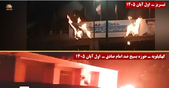  20  پاسـخ آتشیـن توسط کانون های شورش به حمله وحوش خامنه‌ای سفاک به میـدان تره‌بار در تهـران و تخریب کافه‌های بلوار ساحلی در خرمشهر + فیلم